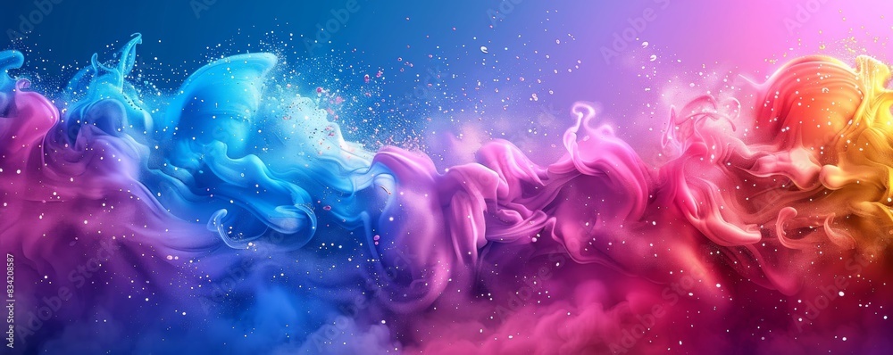 Abstract Colorful Swirls Background Abstract Colorful Swirls Background