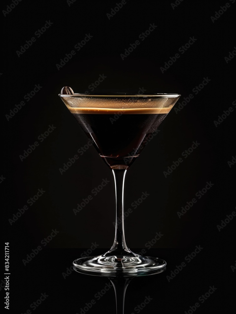 A glass filled with a drink sitting on a table, suitable for use in interior design or lifestyle photography