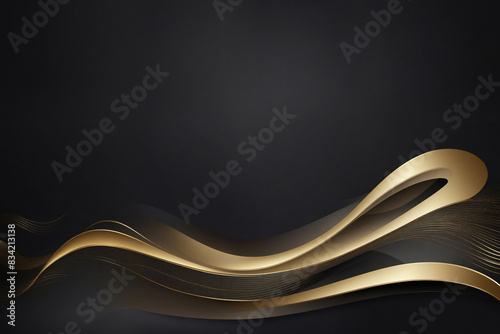 abstract background with wave