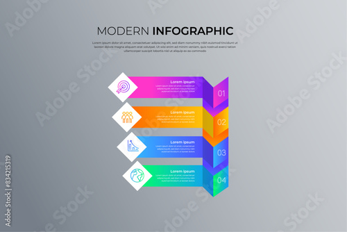 Modern Colorful Infographics