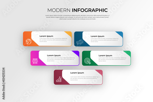 Modern Colorful Infographics