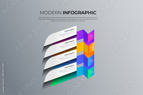 Colorful 3D Infographics