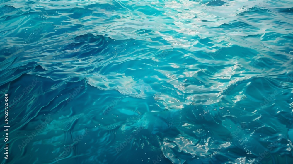 Surface of the sea. Blue ocean water texture background. Surface of the sea. Blue ocean water texture background.