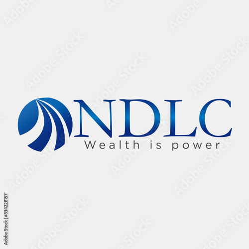 investment and wealth logo design