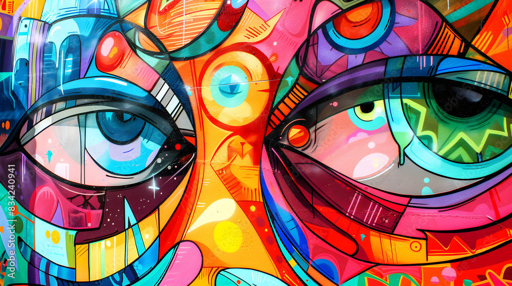 Obraz premium Graffiti