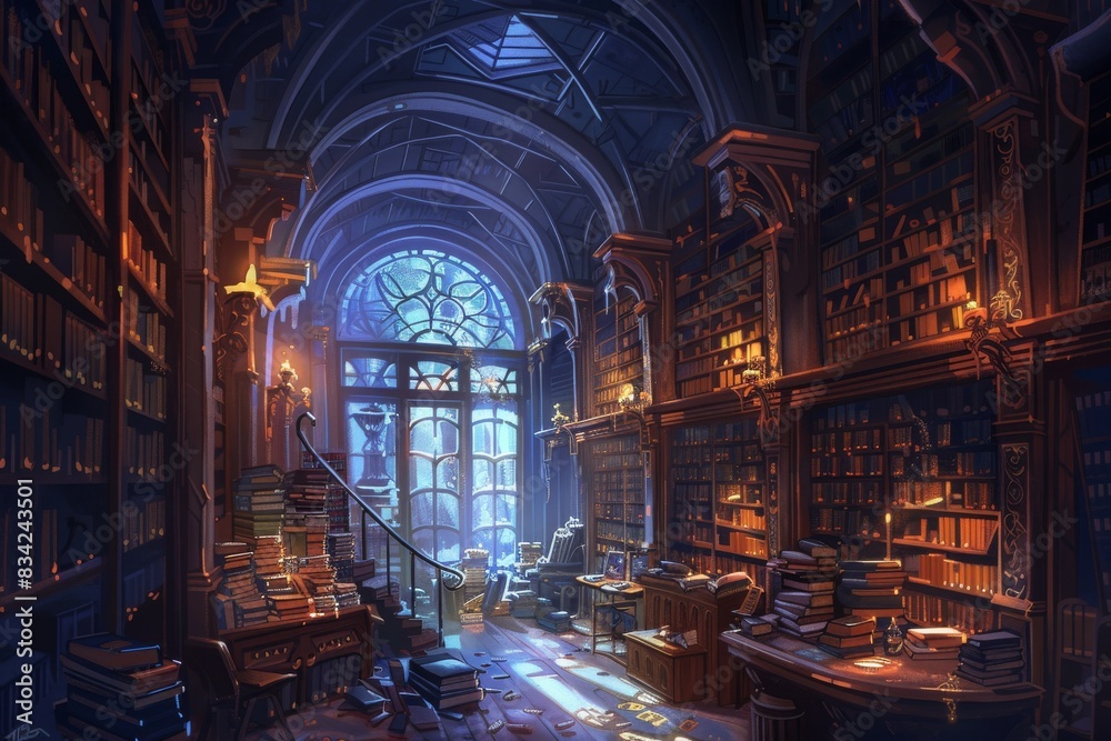 interior of the old library of the holy sepulchre interior of the old library of the holy sepulchre