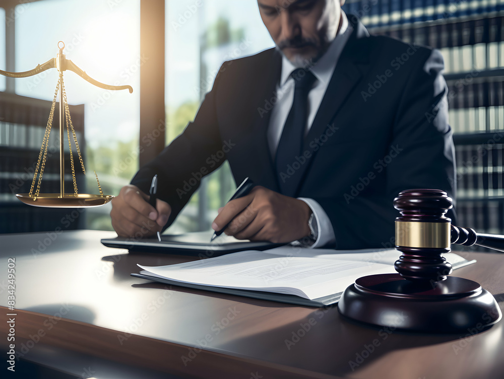 Concepts of Law and Legal services, Business person and lawyers discussing contract papers in office. Law, legal services, advice, Justice concept. attorney and legal law support Concepts of Law and Legal services, Business person and lawyers discussing contract papers in office. Law, legal services, advice, Justice concept. attorney and legal law support