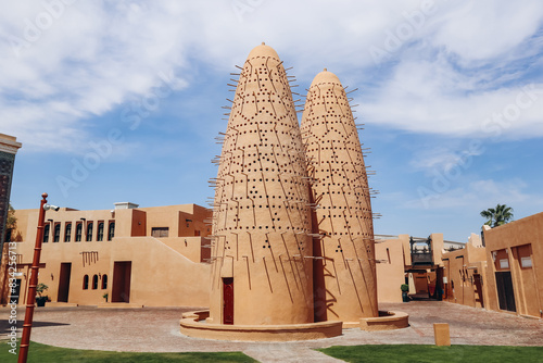 Dovecotes in Katara cultural village, Doha, Qatar