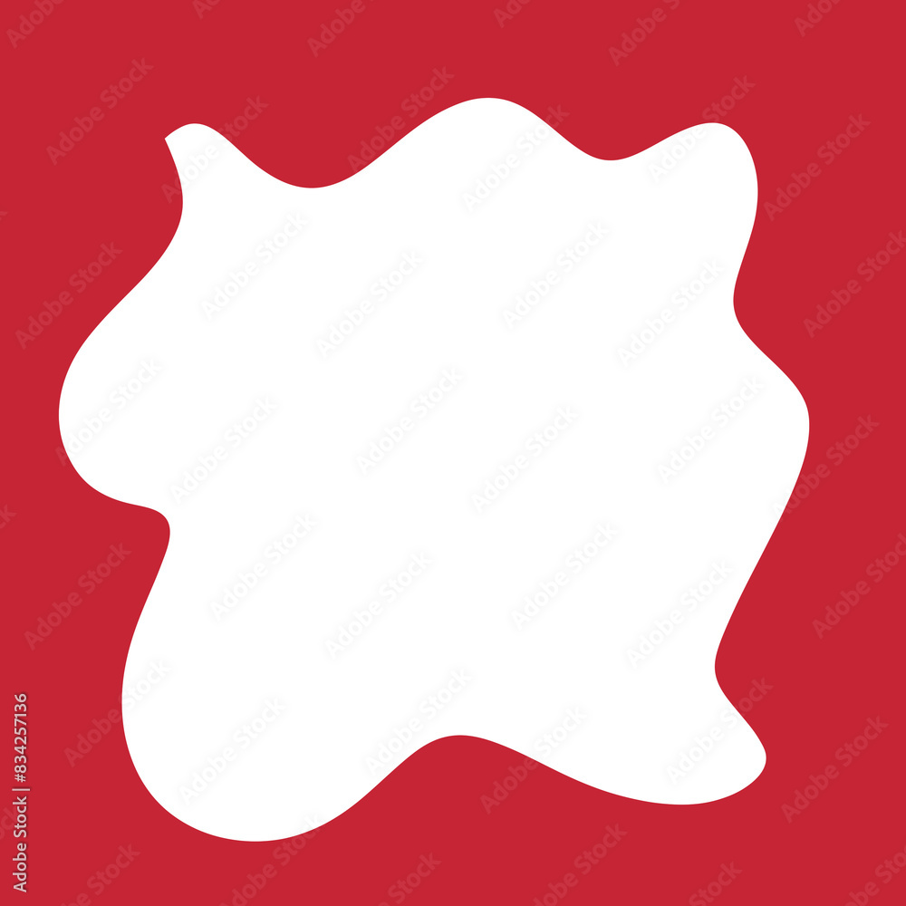 Framed Hollow Abstract Shapes Decorative Backdrop Framed Hollow Abstract Shapes Decorative Backdrop