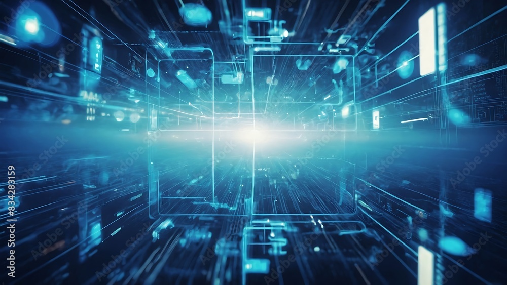 concept of digital transformation Engineering systems Binary code Programming concept of digital transformation Engineering systems Binary code Programming
