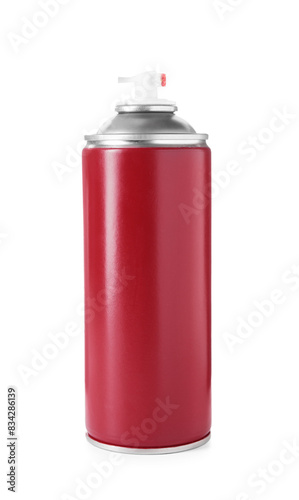 Can of spray paint isolated on white