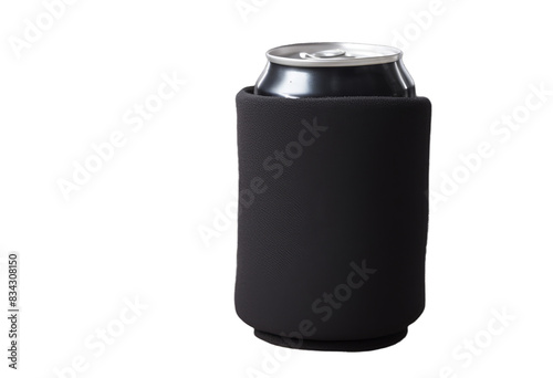 black holder drink front cooler isolated metal  photo