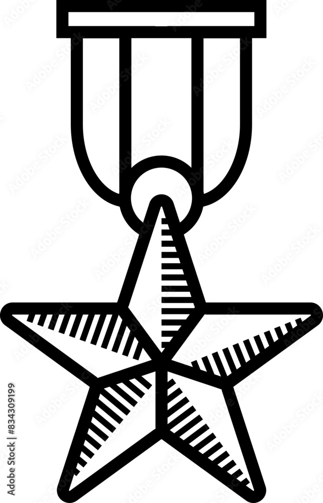 Award outline, trophy icon. Award outline, trophy icon.
