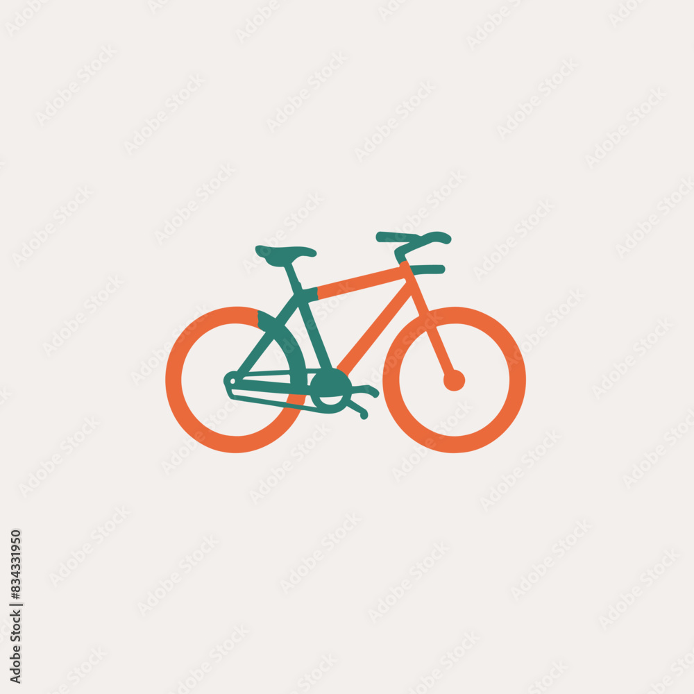 Bicycle Logo Vector Illustration   Transport, Cycling, Bike, Travel, Icon