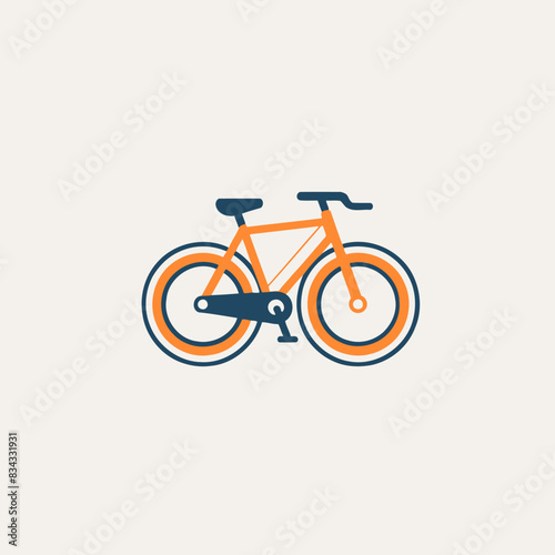 Bicycle Logo Vector Illustration   Transport, Cycling, Bike, Travel, Icon