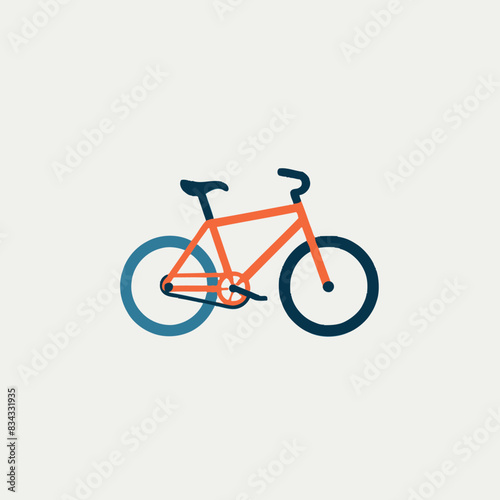 Bicycle Logo Vector Illustration   Transport, Cycling, Bike, Travel, Icon