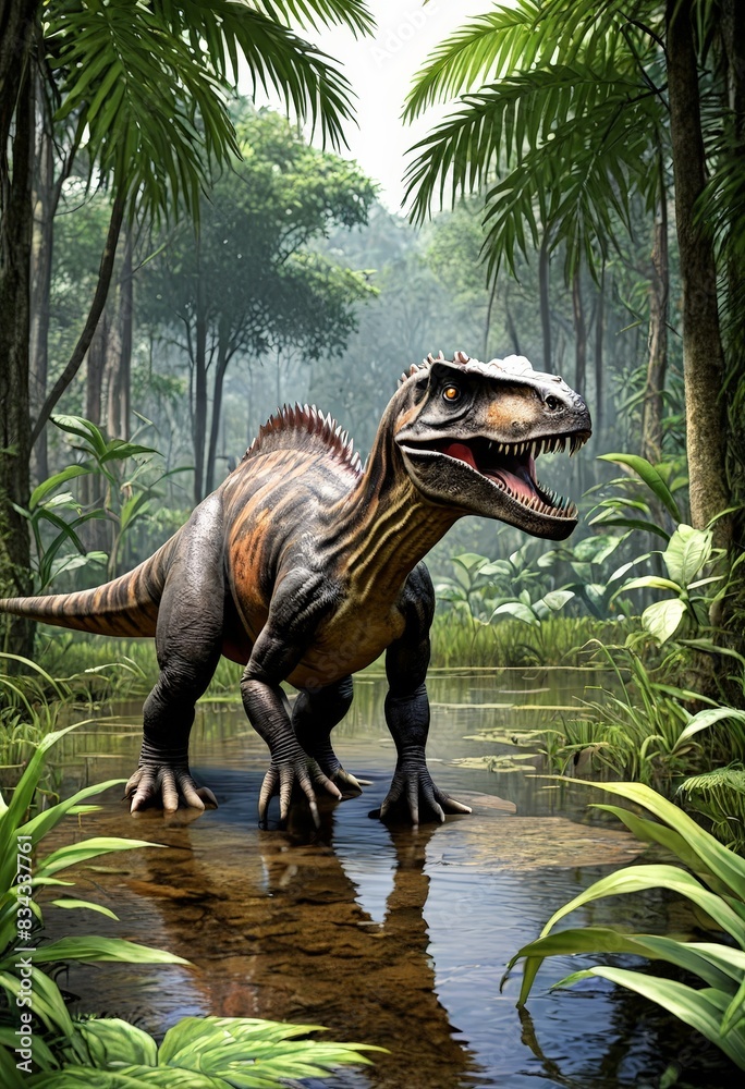 Dinosaur in the Jungle Dinosaur in the Jungle