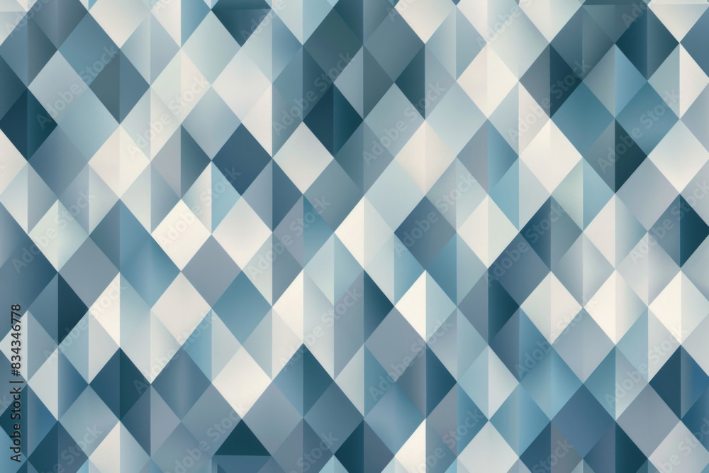 Geometric diamond-shaped pattern for background with subtle blue and grey color tones Geometric diamond-shaped pattern for background with subtle blue and grey color tones