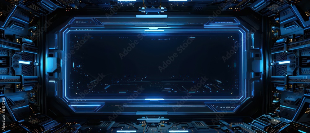 futuristic wallpaper with a dark rectangle in the center
futuristic wallpaper with a dark rectangle in the center