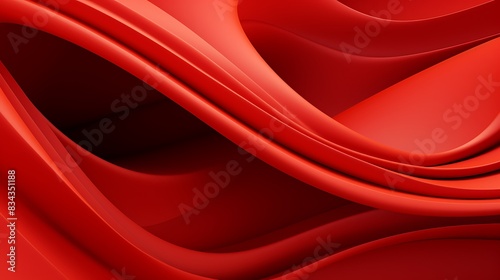 Beautiful 3d wavy twisted shape abstract background wallpape