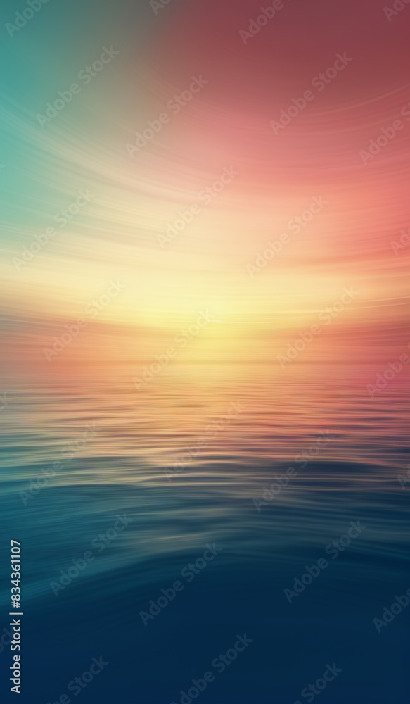 Fototapeta premium sunset on the sea