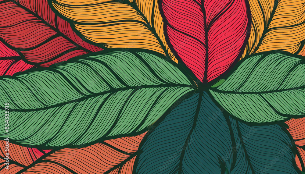 Damaks Leaf Background Design Damaks Leaf Background Design