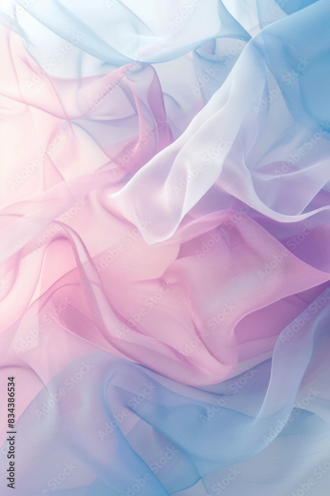 Obraz premium Soft, gradient mesh backgrounds in modern colors like soft pinks and blues.