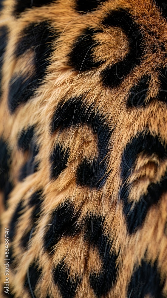Close view of a jaguar coat, highlighting the rosette patterns and stealth features, ideal for big cat conservation efforts Close view of a jaguar coat, highlighting the rosette patterns and stealth features, ideal for big cat conservation efforts