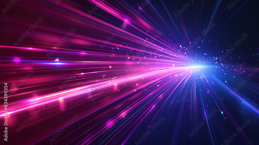 Blue-Purple Tech Sci-Fi Abstract Line Light Beam Glossy Background Blue-Purple Tech Sci-Fi Abstract Line Light Beam Glossy Background