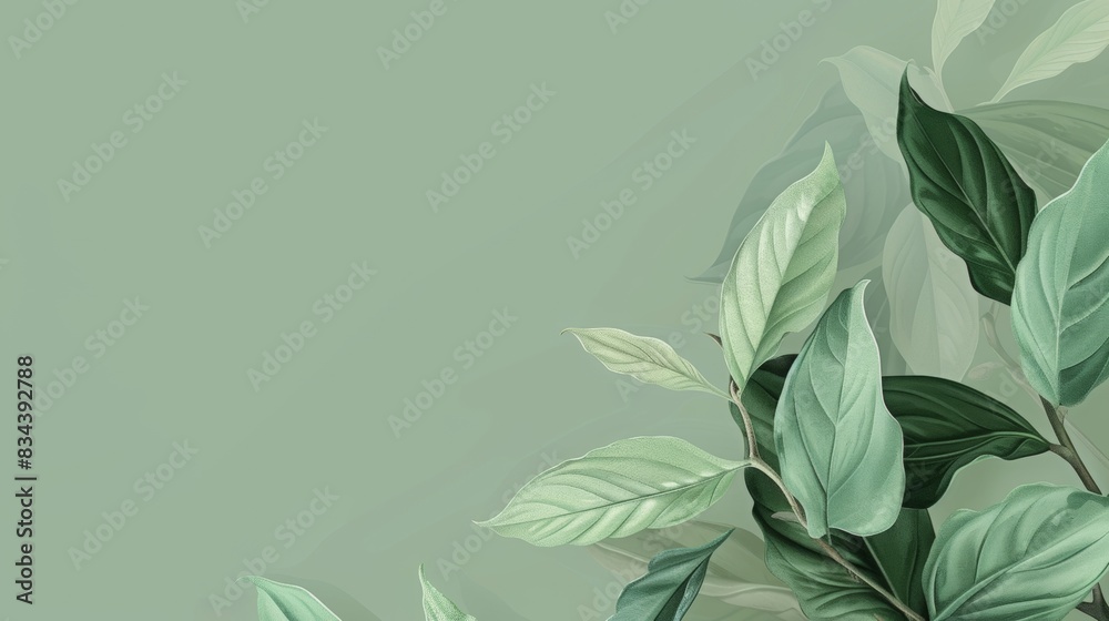 green leaf background green leaf background