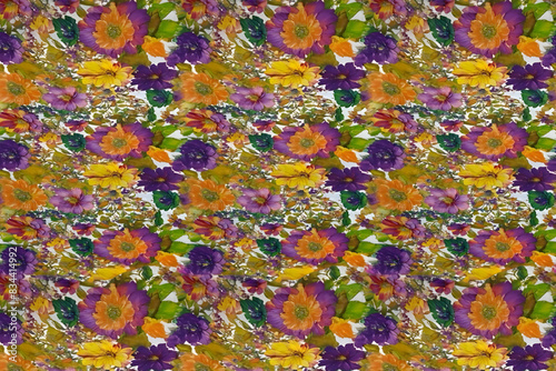 flower pattern in a vector form for all print . © ITAG