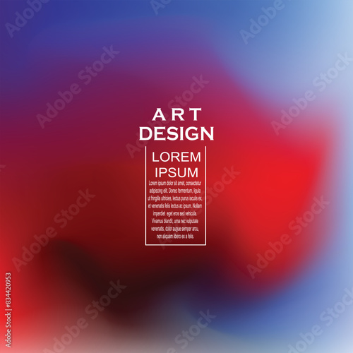 Blurred backgrounds. Color gradients. Defocused color templates for creative graphic design.