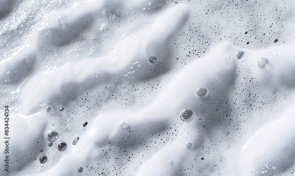a white foamy foamy surface with bubbles and bubbles a white foamy foamy surface with bubbles and bubbles