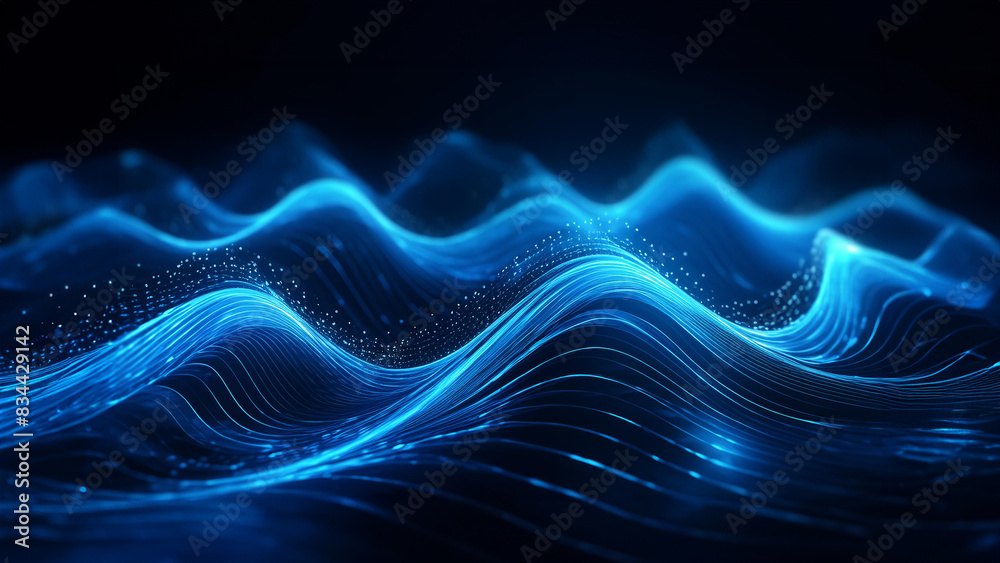 Wavy Blue Lines Wavy Blue Lines