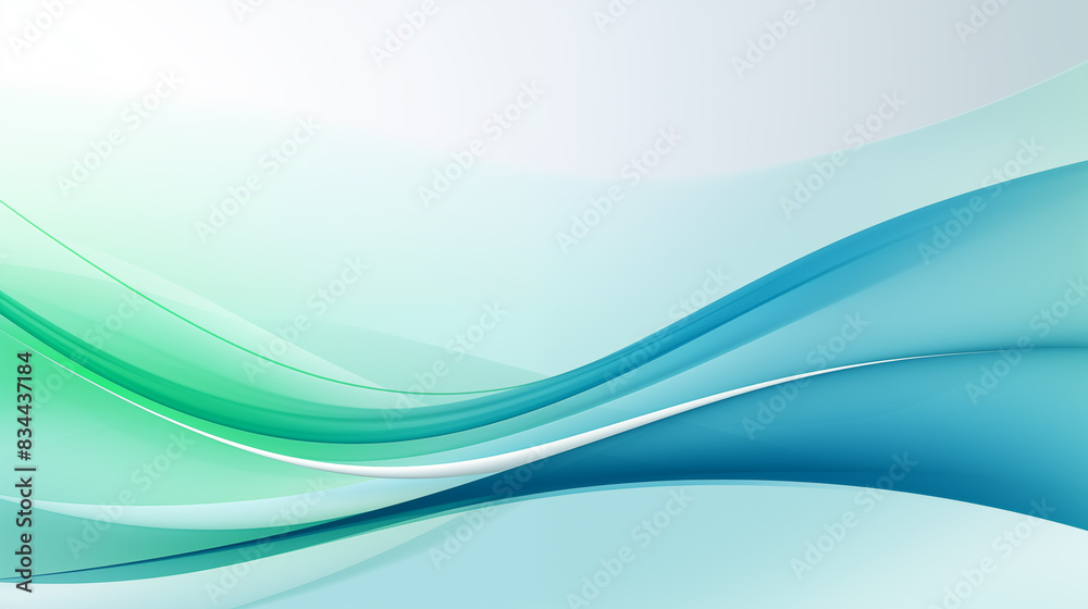 Fototapeta premium a colorful abstract image of a green, blue, and white abstract background.