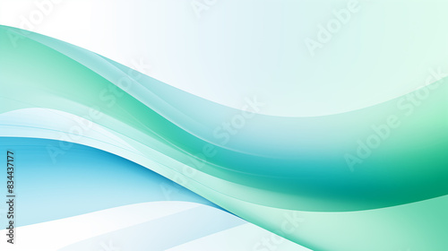 a colorful abstract image of a green  blue  and white abstract background.