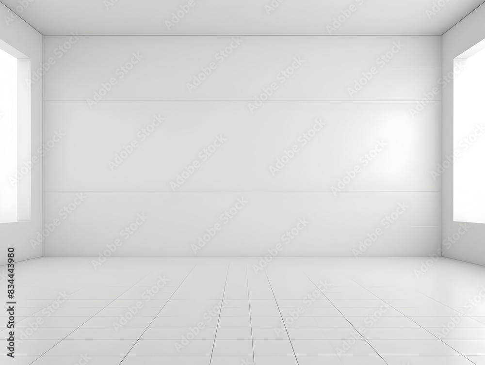 Minimalist White Empty Interior Architecture Studio Display Background Minimalist White Empty Interior Architecture Studio Display Background