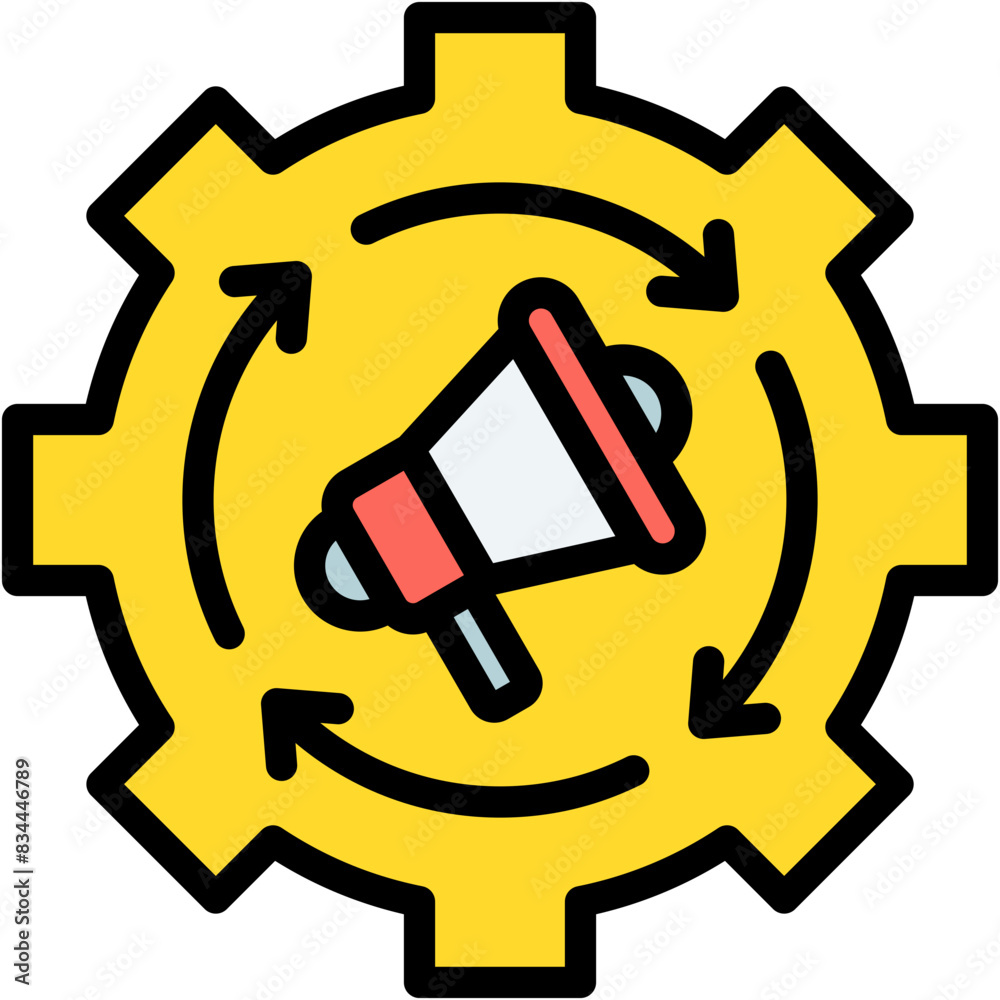Marketing Automation Icon Marketing Automation Icon