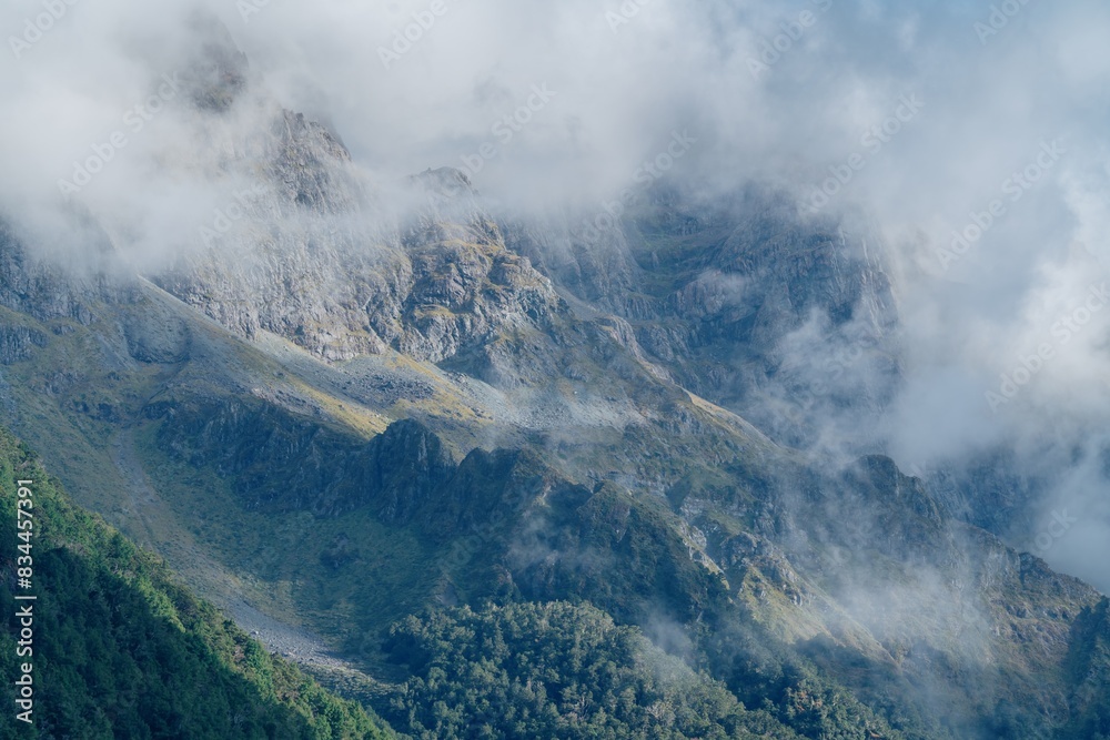 , Eglinton Valley, Fiordland, New Zealand. , Eglinton Valley, Fiordland, New Zealand.