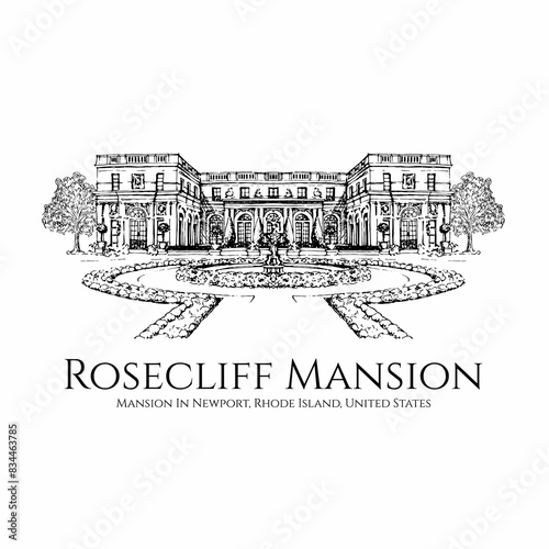 Rosecliff Mansion is a Gilded Age mansion of Newport, Rhode Island, now open to the public as a historic house museum and for wedding party