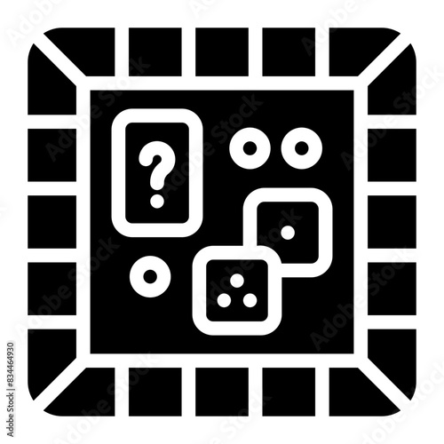 board game Solid icon