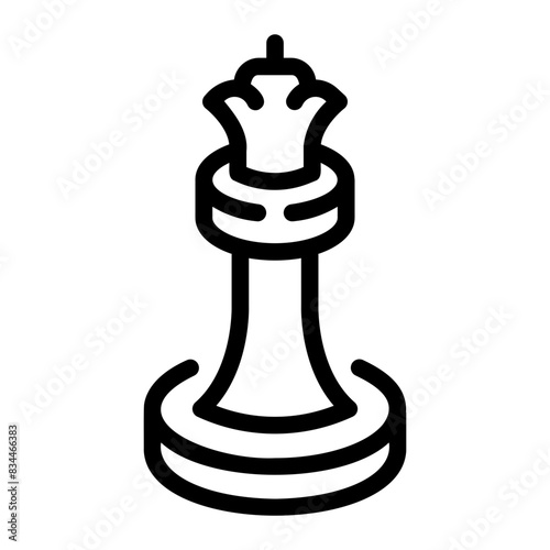 chess Line Icon