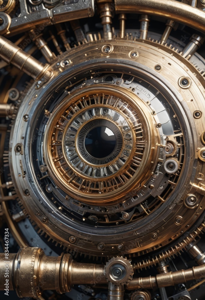 Steampunk Eye of Machine Steampunk Eye of Machine