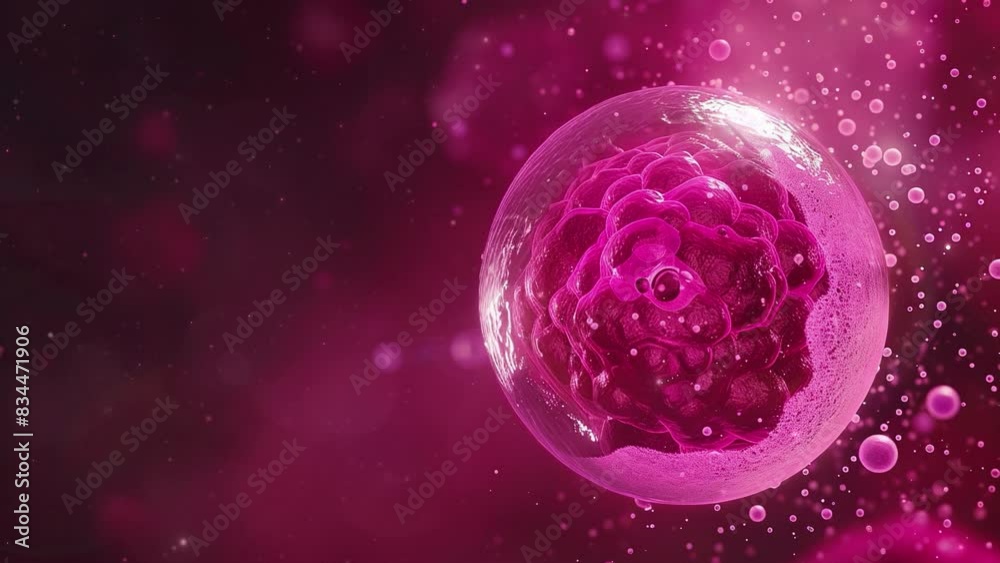 Tumor microenvironment concept with cancer cells, T-Cells ...