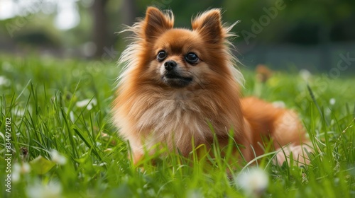 Stunning Canine Breed Pomeranian Spitz © 2rogan