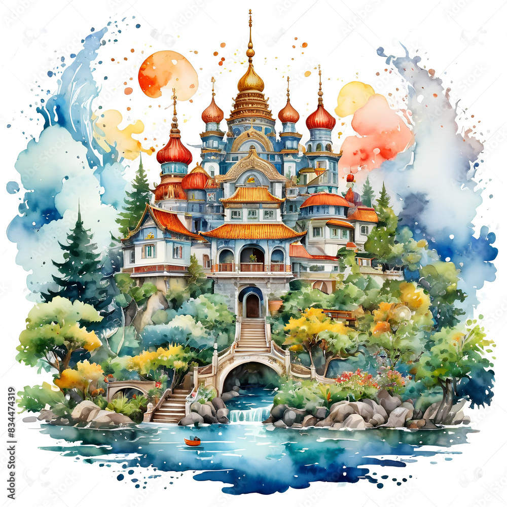 Obraz premium watercolor pictures