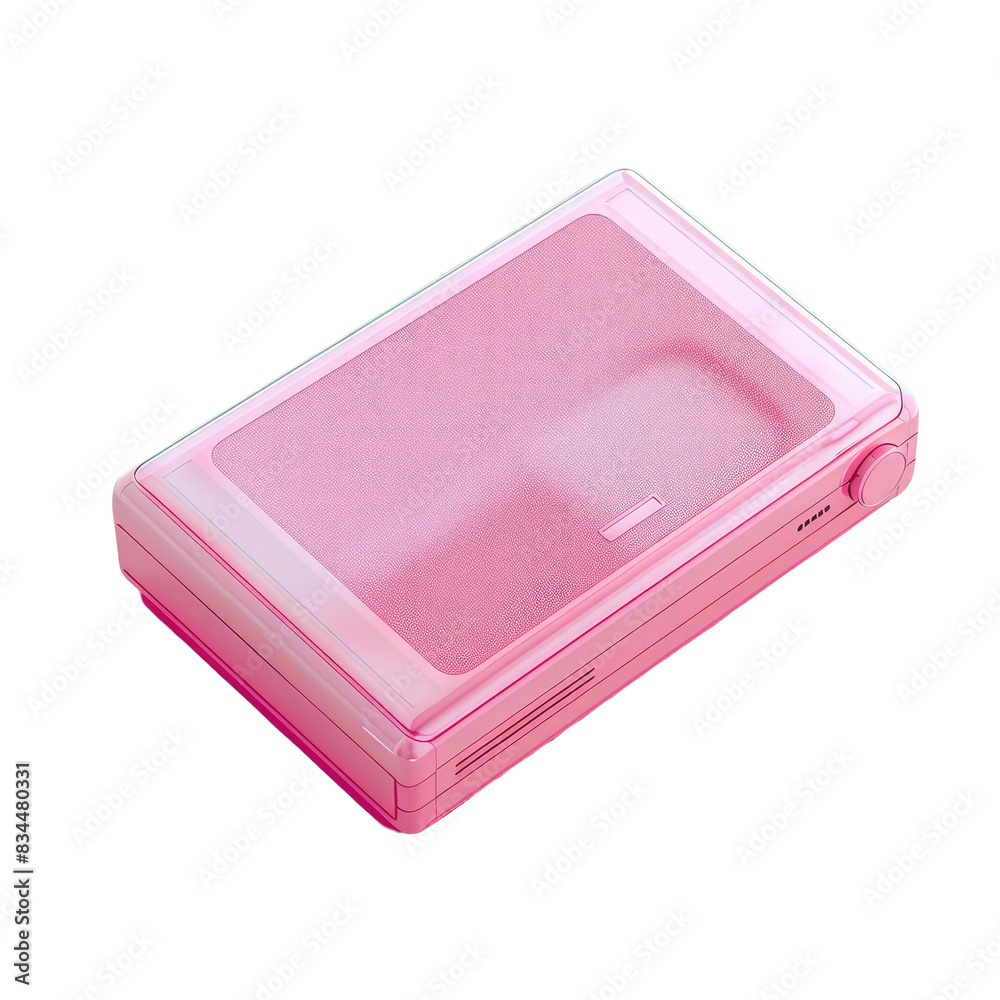 premium of modem phone in pink case on a pink background premium of modem phone in pink case on a pink background