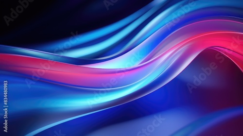 abstract colorful background with waves