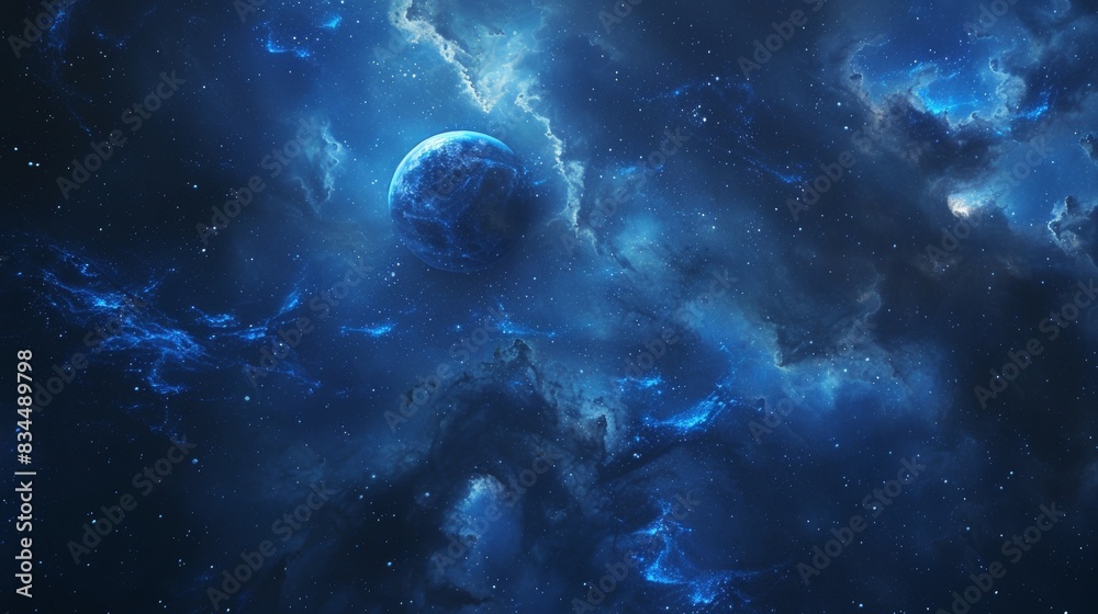 The Cosmic Nebula Cluster is blue. The Cosmic Nebula Cluster is blue.