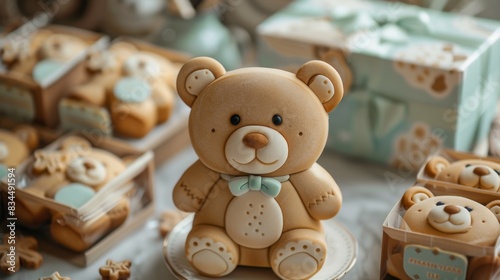 Playful Teddybread Packaging Featuring Adorable Bear Design for Marketing and Product Presentation - High-Quality Stock Photo © PUKPIK